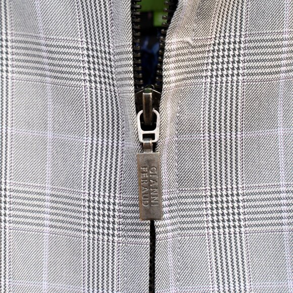 Gianni Feraud Prince of Wales Bomber Jacket — Limited Edition, Mint - Picture 5 of 10